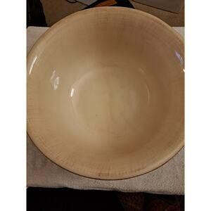 Pier 1 Imports 10” Serving Mixing Bowl Toscana Gold Italy Earthenware